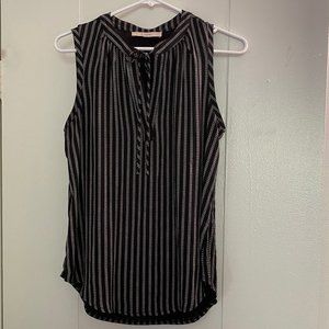 Loft Black & White Top